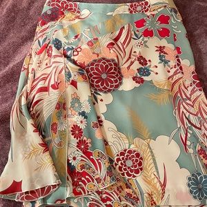 Praisley print skirt Nicole Miller